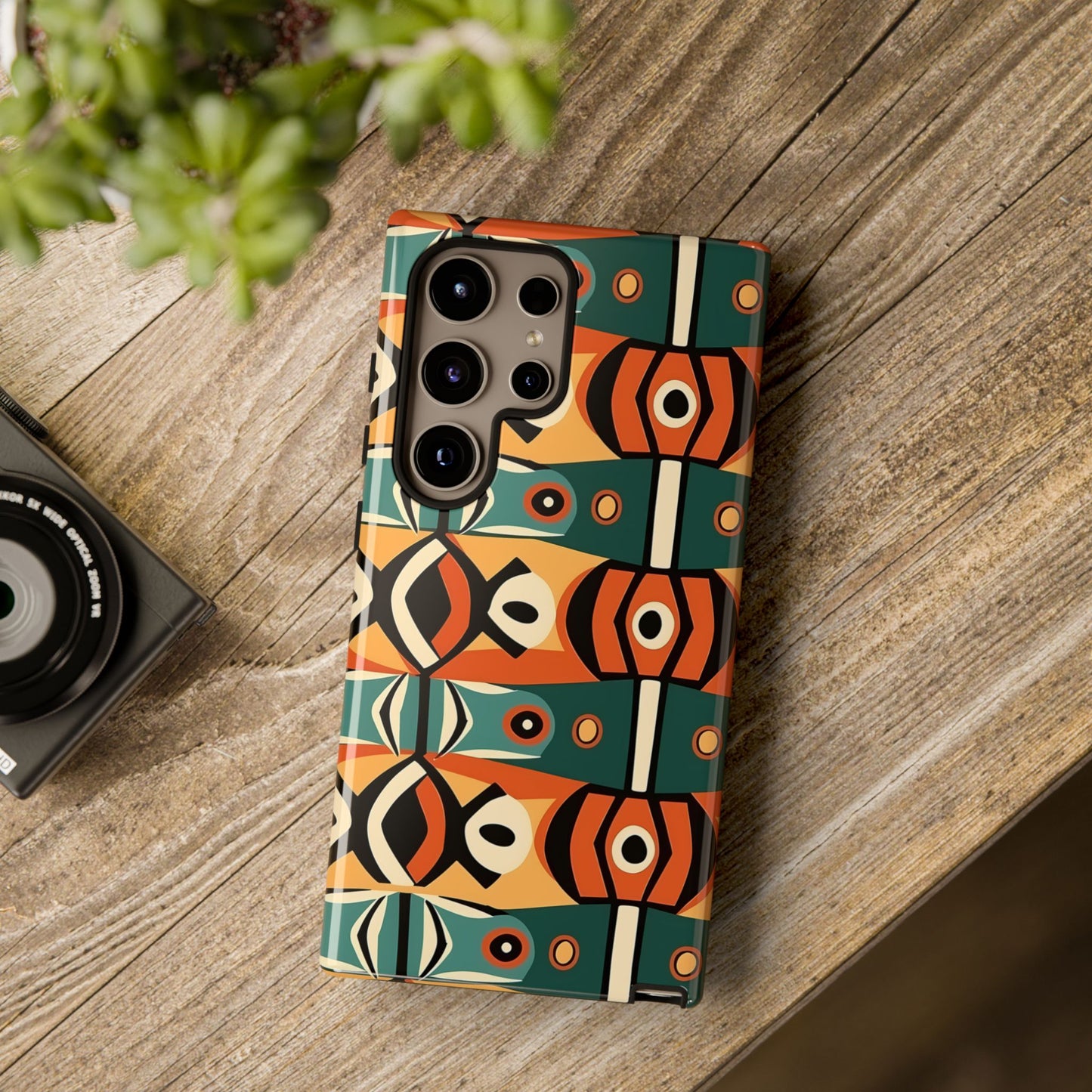 Retro Tribal Tough Case for Samsung Phone
