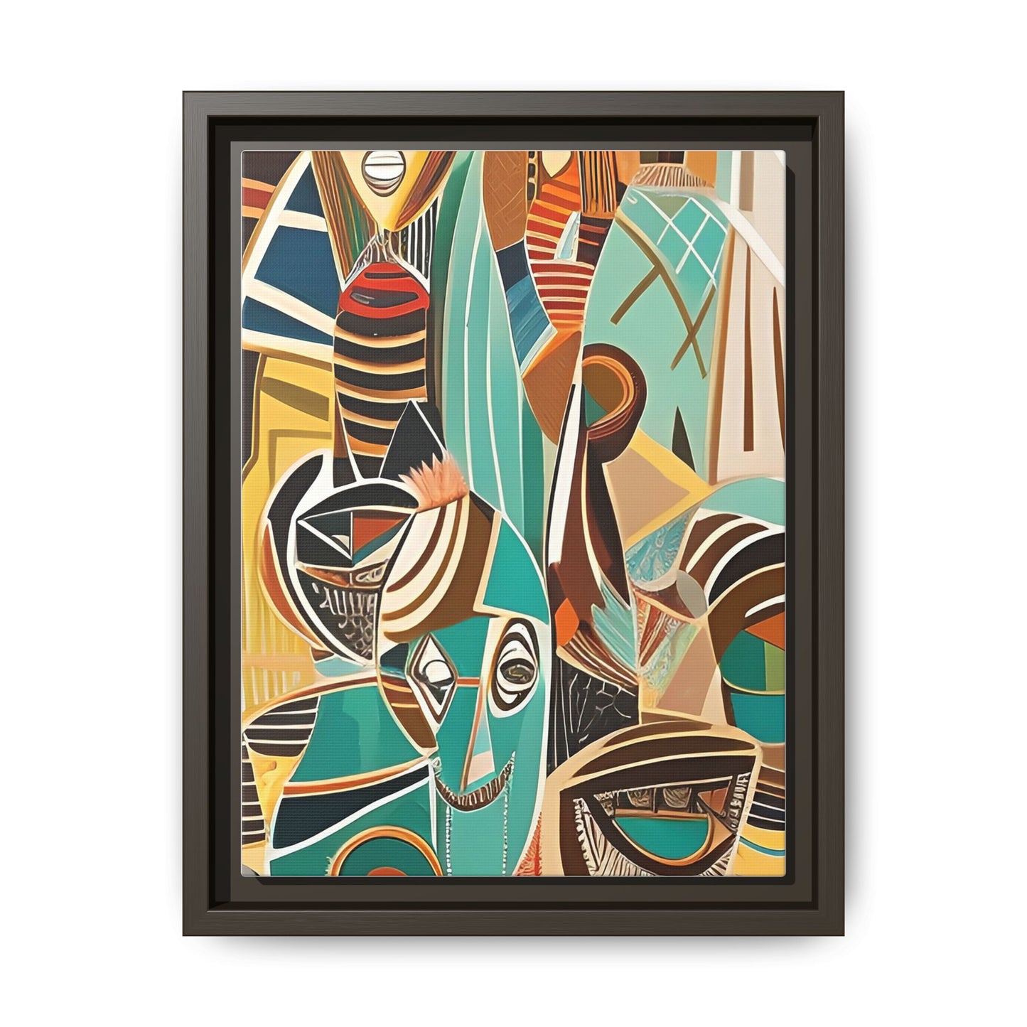 Isimi Flow Matte Canvas Wall Art