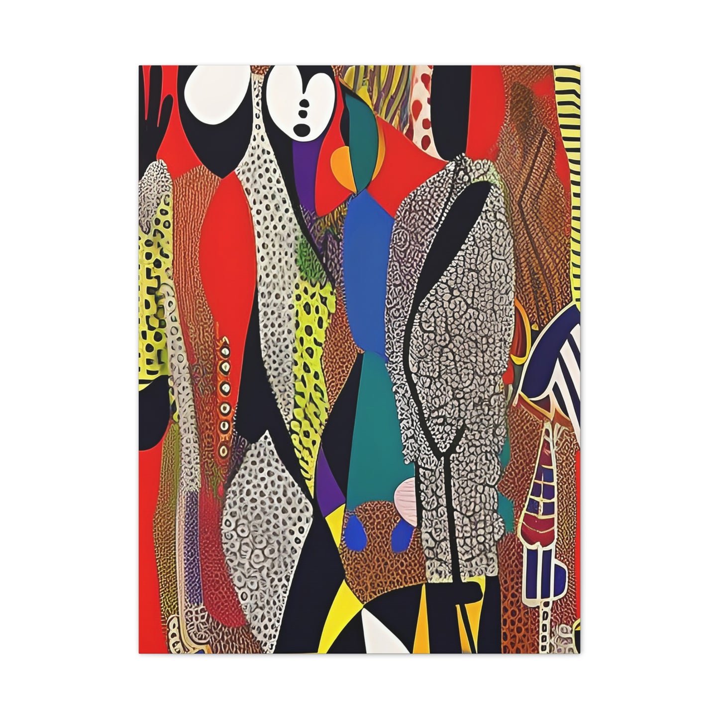 Muti Veins Stretched Canvas Wall Art