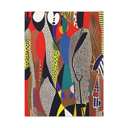 Muti Veins Stretched Canvas Wall Art