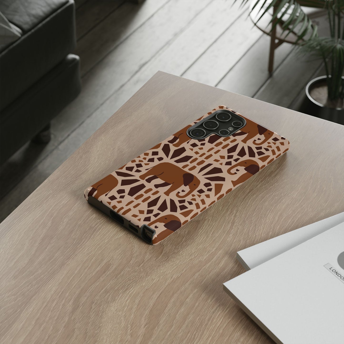 Safari Mosaic Tough Case for Samsung Phone