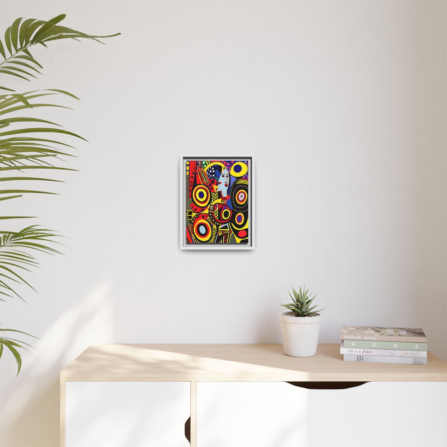 Okira Blaze Matte Canvas Wall Art