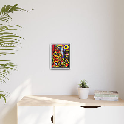 Okira Blaze Matte Canvas Wall Art