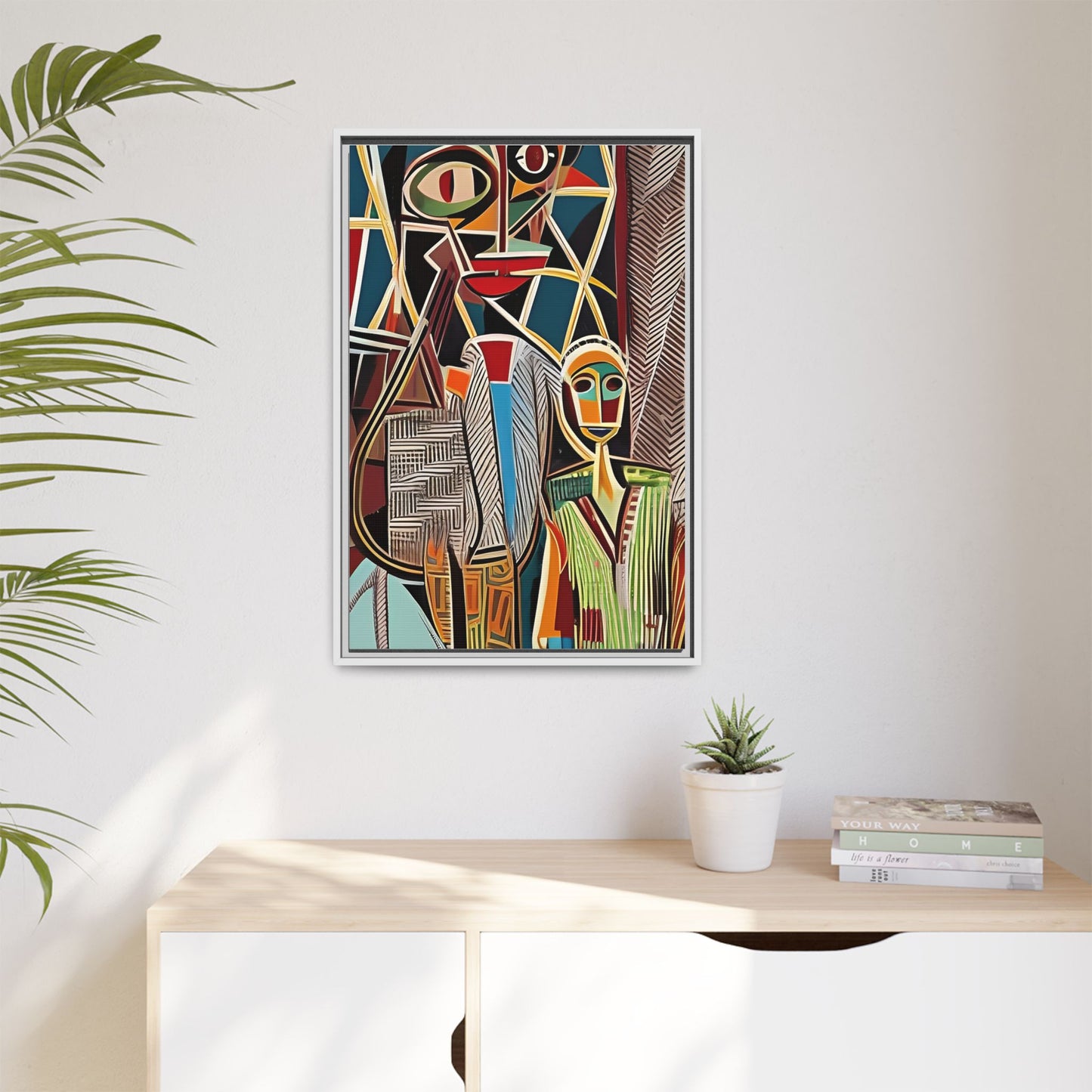 Moya Threads Matte Canvas Wall Art