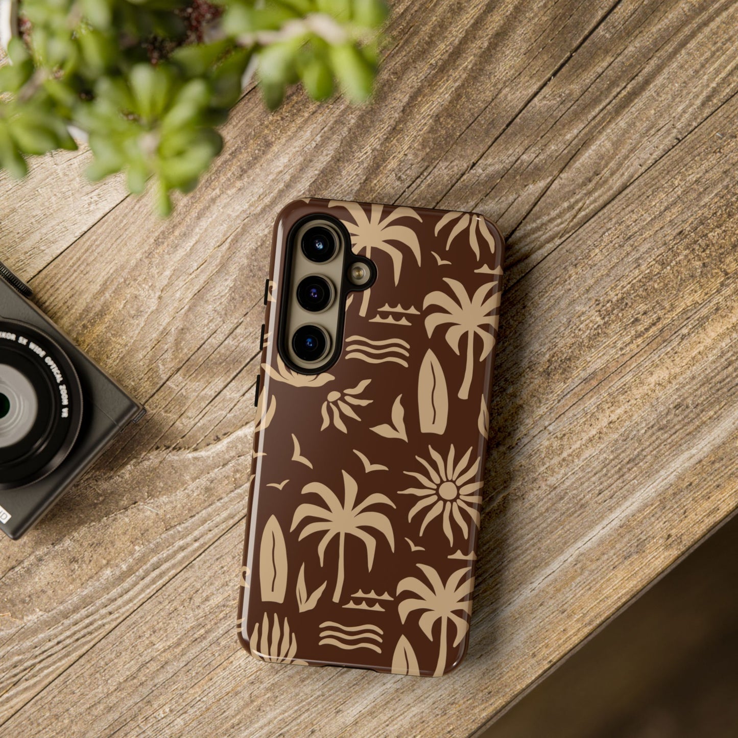 Vintage Tropical Tough Case for Samsung Phone