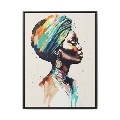 Nile Whisper Matte Canvas Print