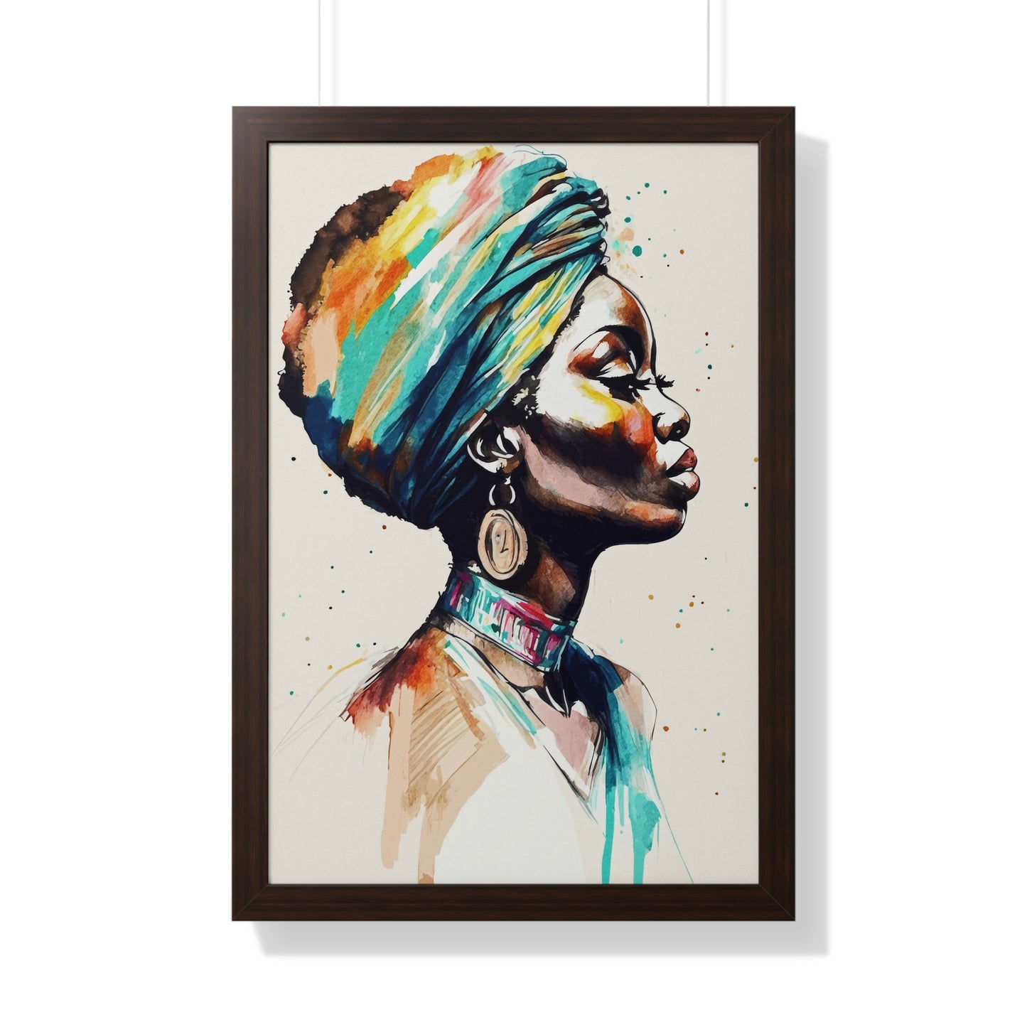 Nile Whisper Framed Wall Art