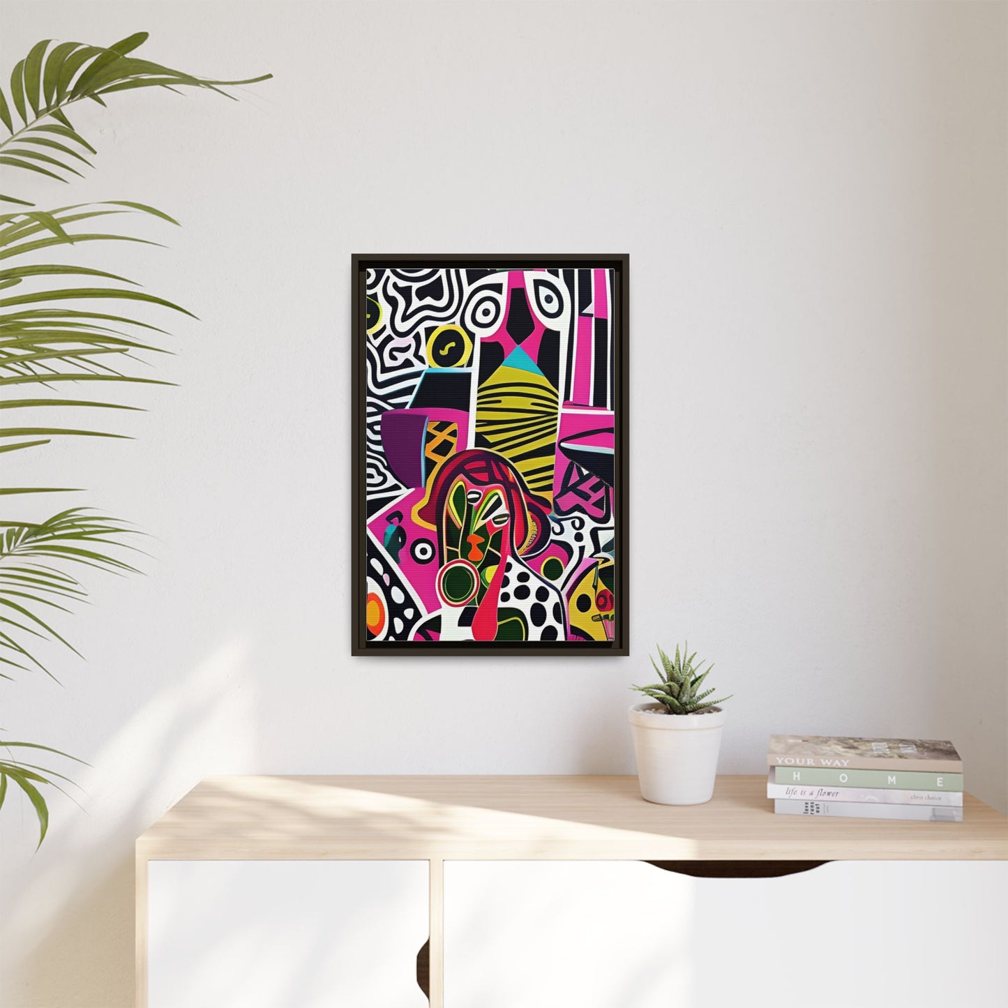 Nzingha Pulse Matte Canvas Wall Art
