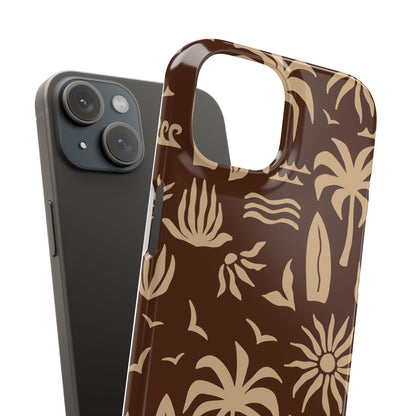 Vintage Tropical Snap Case for iPhone®
