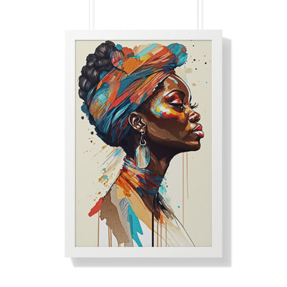 Indigo Spirit Framed Wall Art