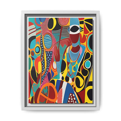 Ajora Veil Matte Canvas Wall Art