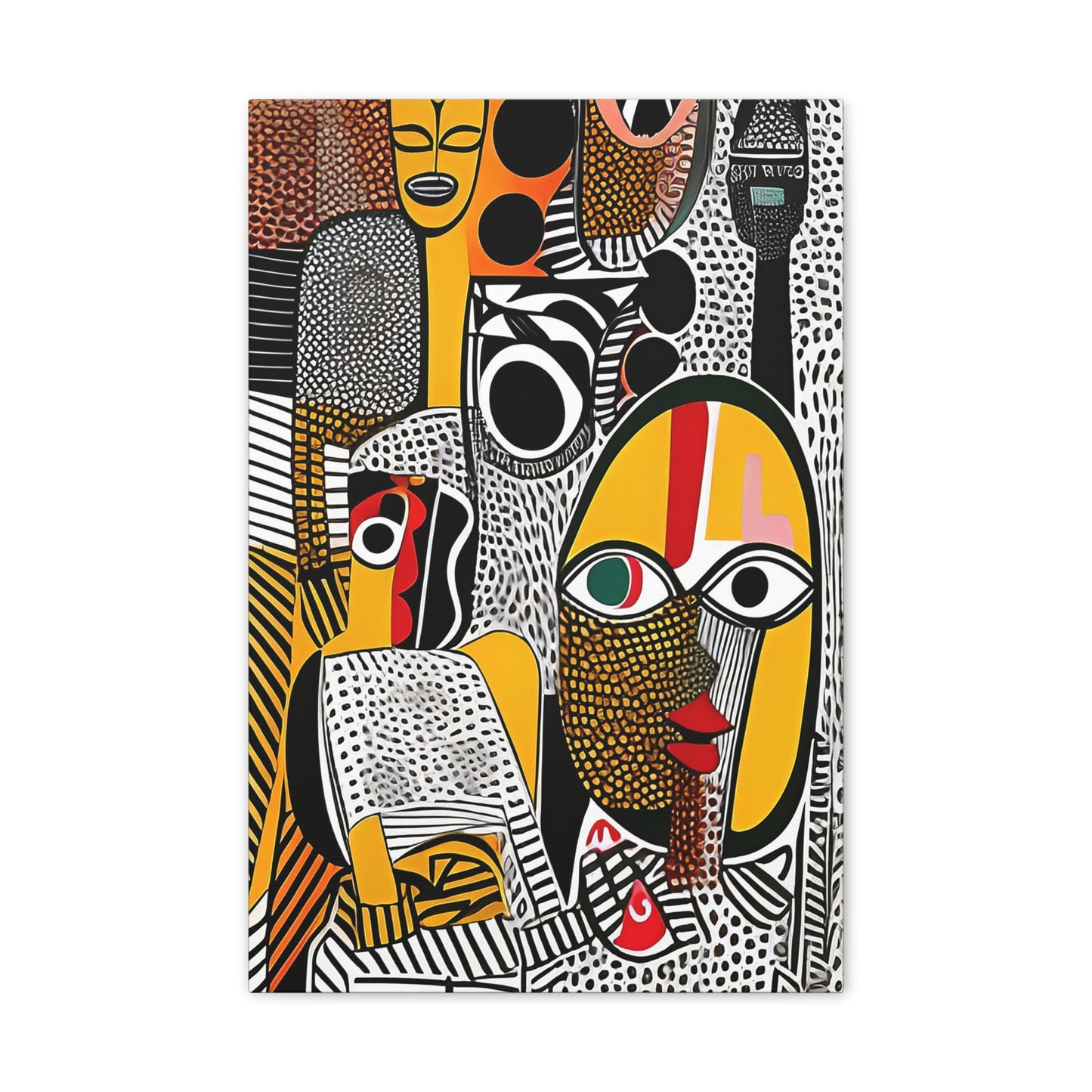 Oju Oracle Stretched Canvas Wall Art