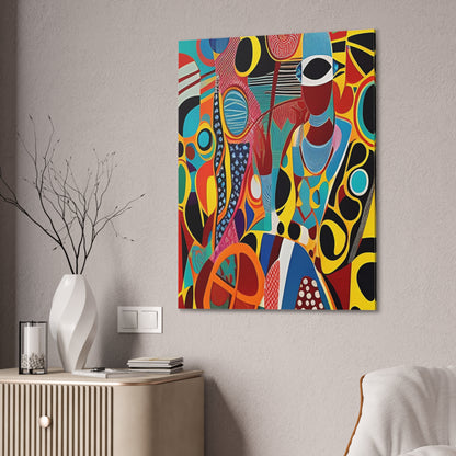 Ajora Veil Stretched Canvas Wall Art