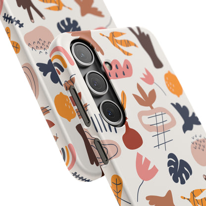 Whimsical Harmony Snap Case for Samsung Phone