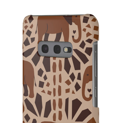 Safari Mosaic Snap Case for Samsung Phone