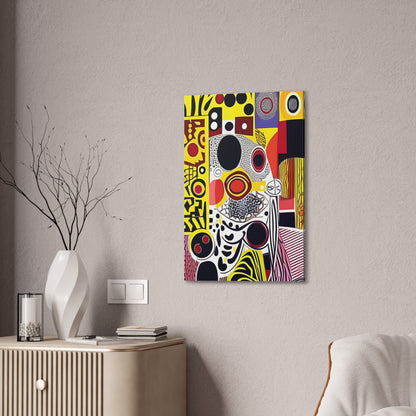 Zamani Echo Stretched Canvas Wall Art