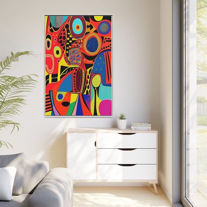 Oba Vibration Matte Canvas Wall Art