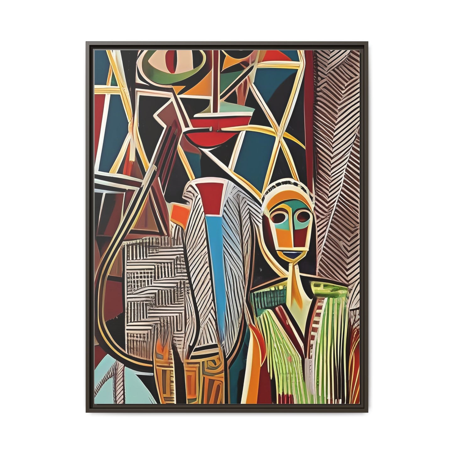 Moya Threads Matte Canvas Wall Art