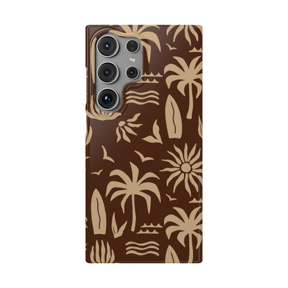 Vintage Tropical Snap Case for Samsung Phone