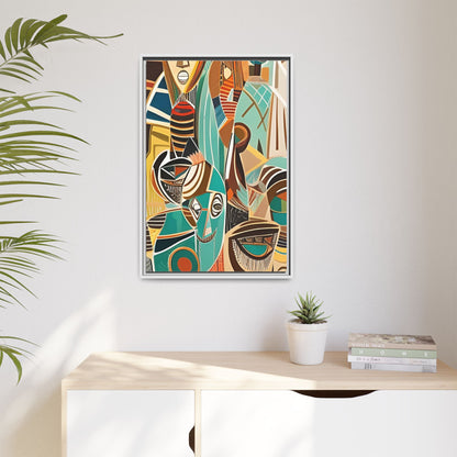 Isimi Flow Matte Canvas Wall Art