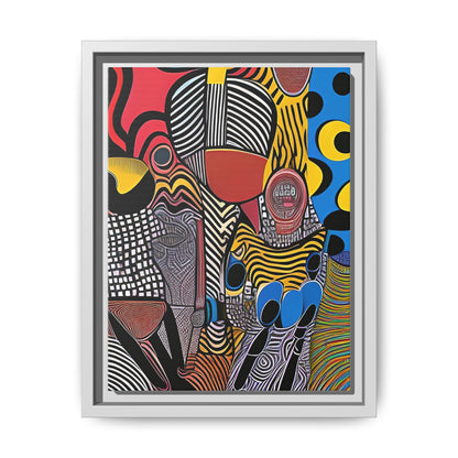 Luba Current Matte Canvas Wall Art