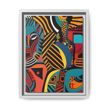 Sankofa Blaze Matte Canvas Wall Art