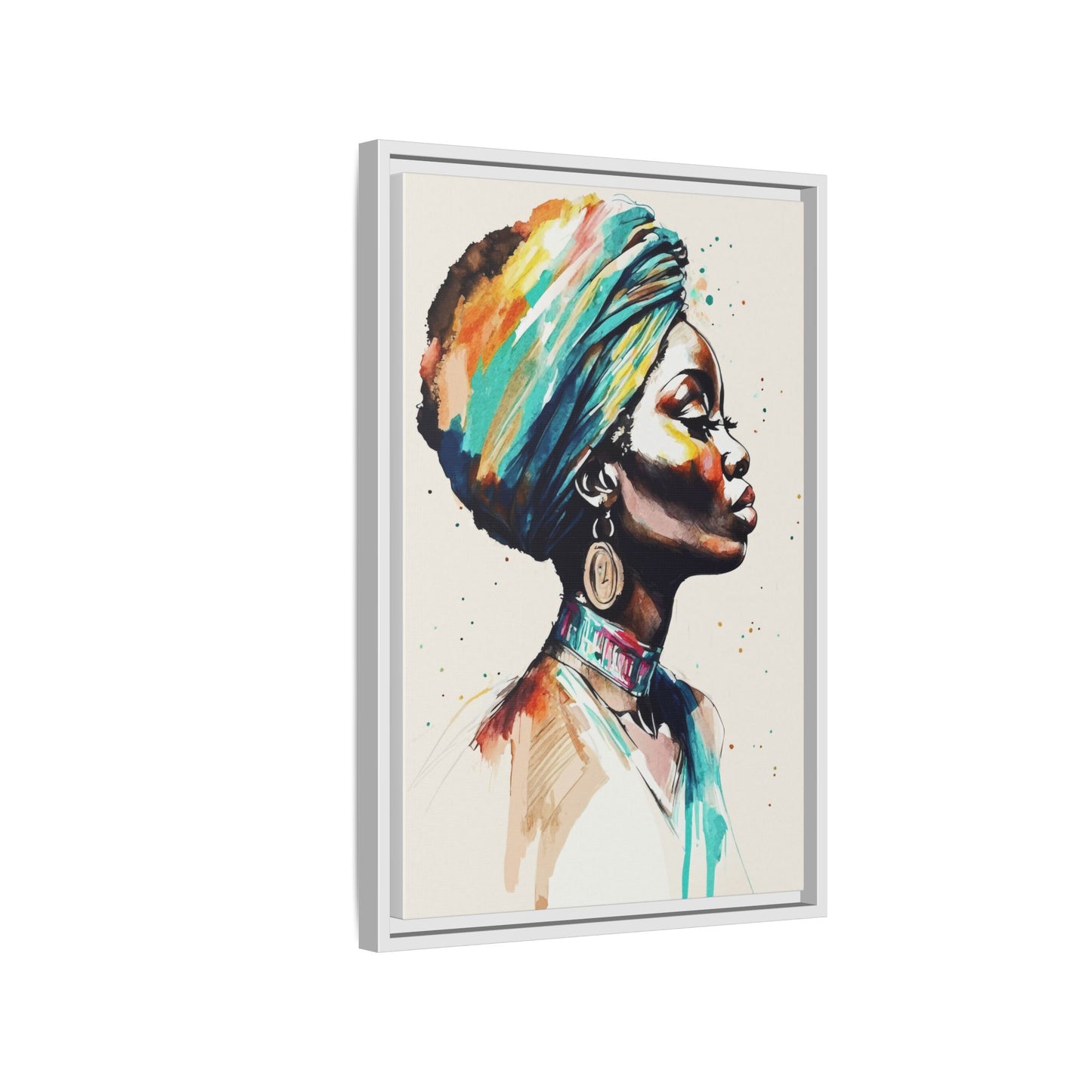 Nile Whisper Matte Canvas Print