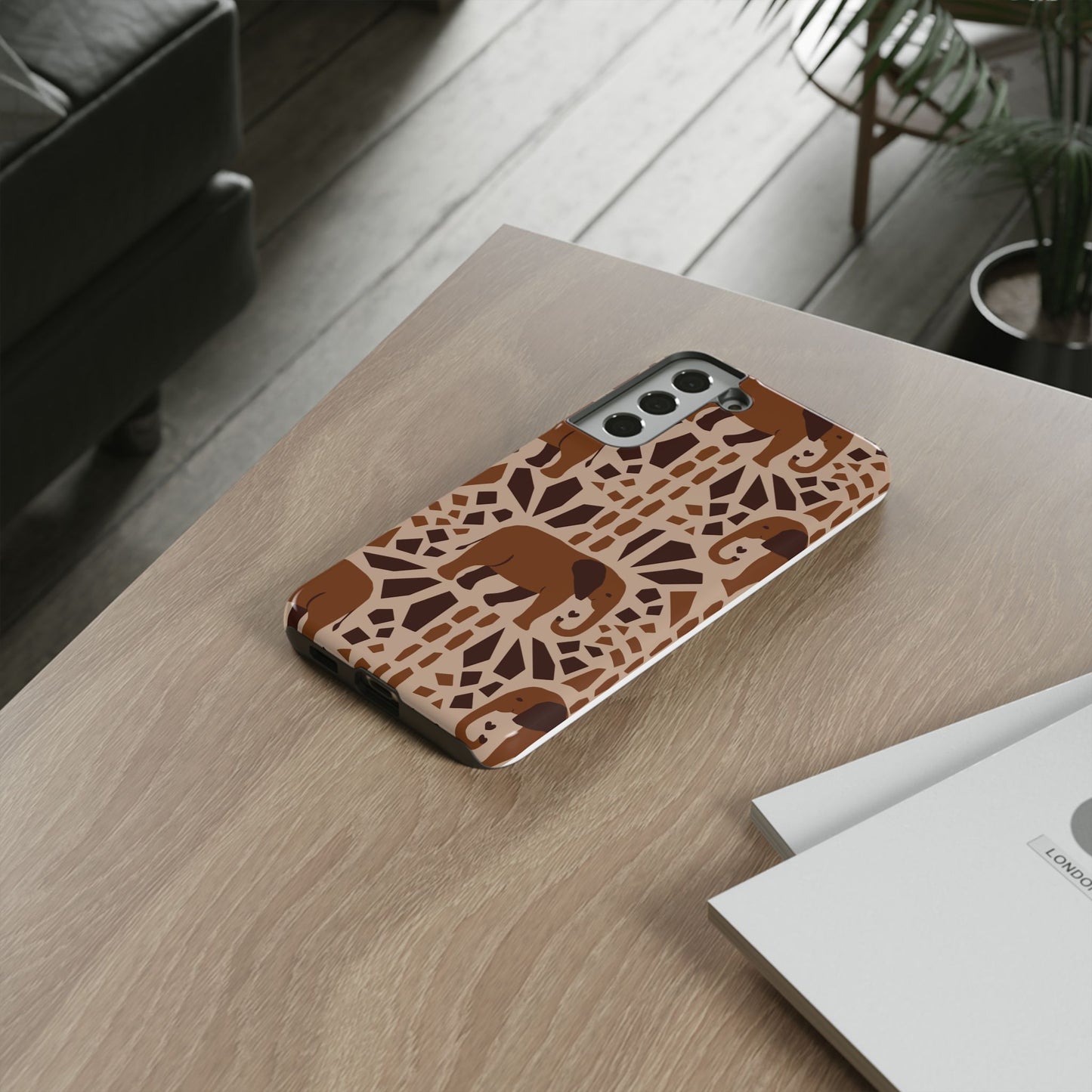 Safari Mosaic Tough Case for Samsung Phone
