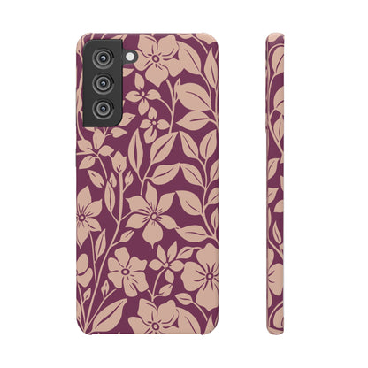 Blooming Elegance Snap Case for Samsung Phone