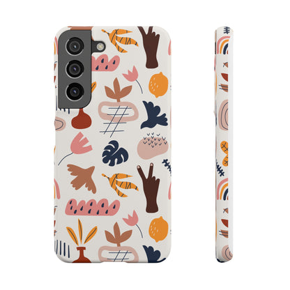 Whimsical Harmony Snap Case for Samsung Phone