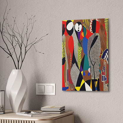 Muti Veins Stretched Canvas Wall Art