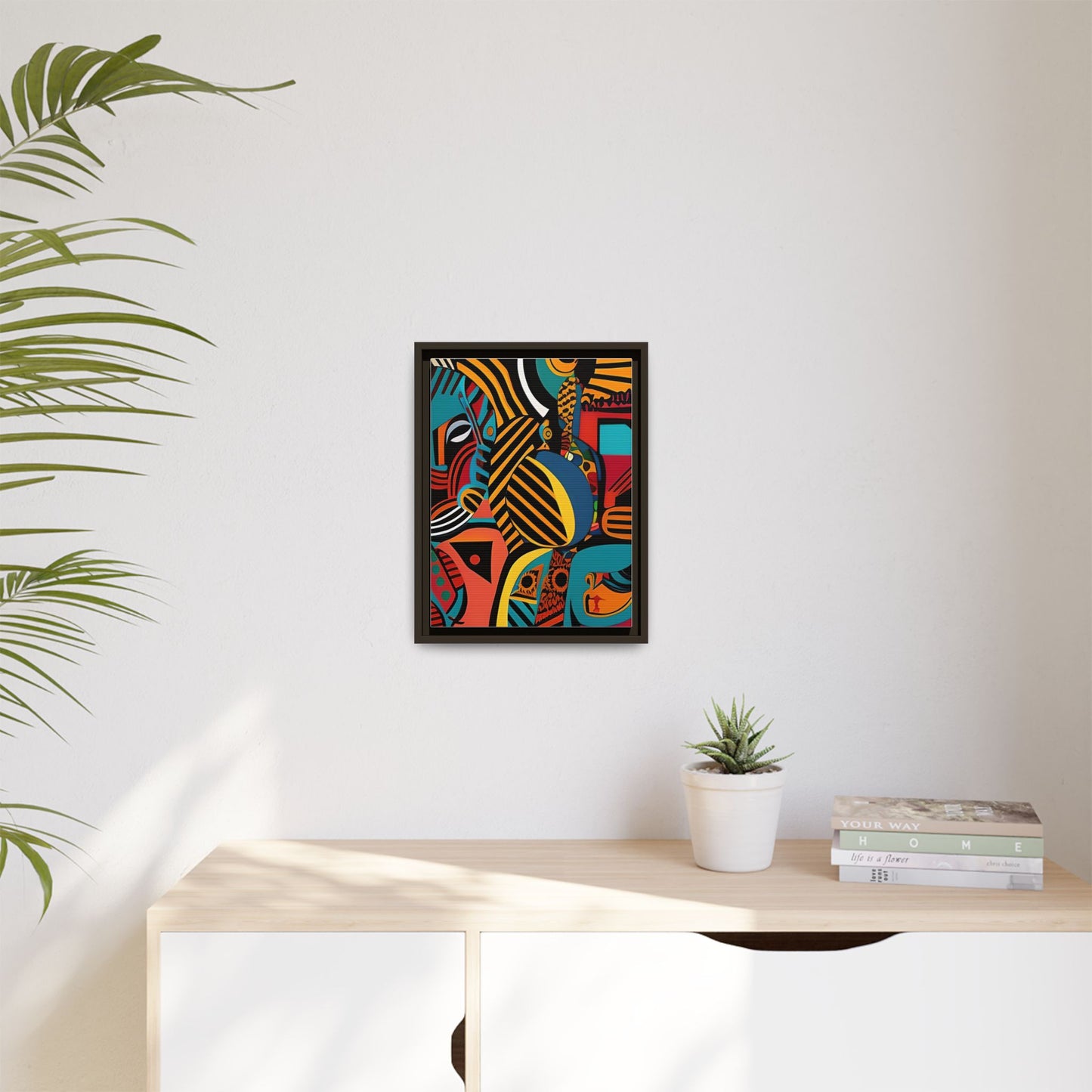 Sankofa Blaze Matte Canvas Wall Art