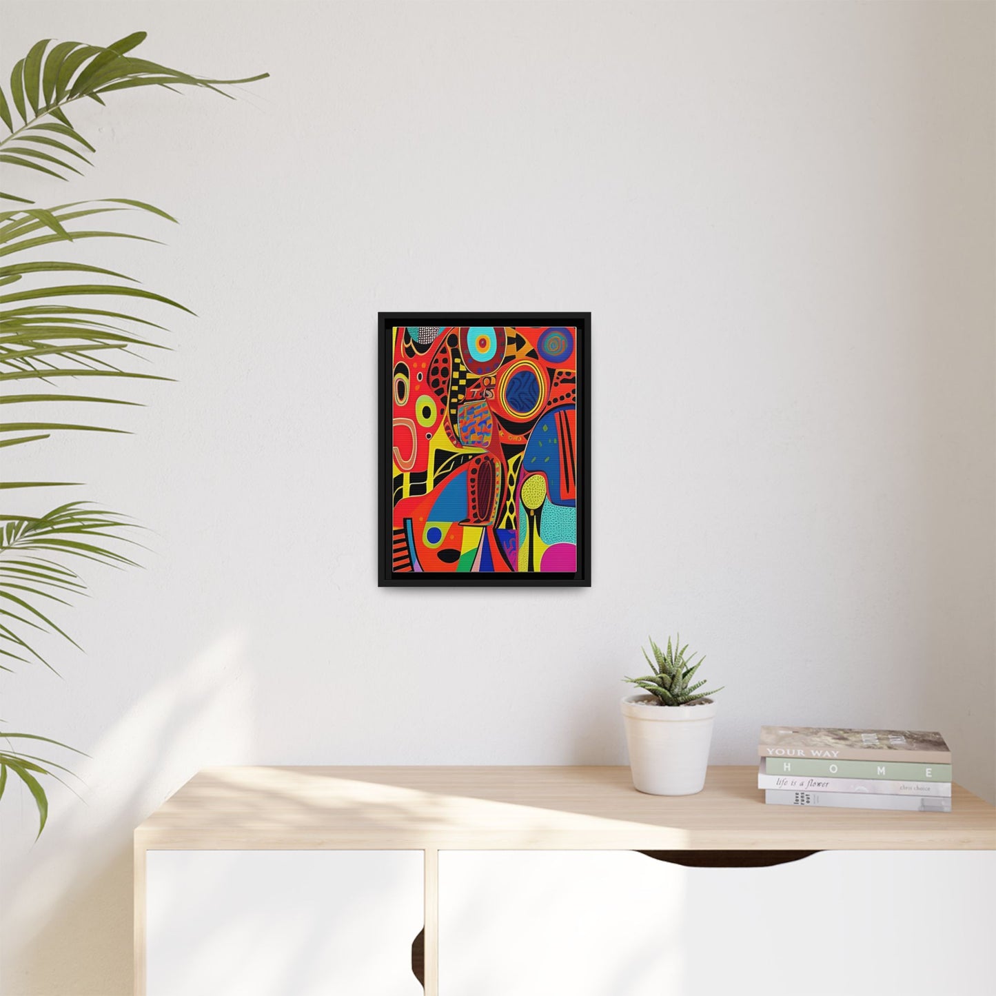 Oba Vibration Matte Canvas Wall Art