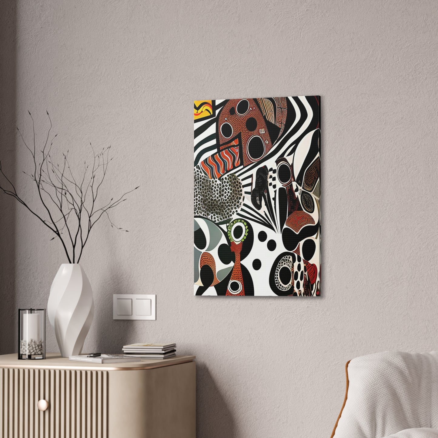 Dotou Mirage Stretched Canvas Wall Art