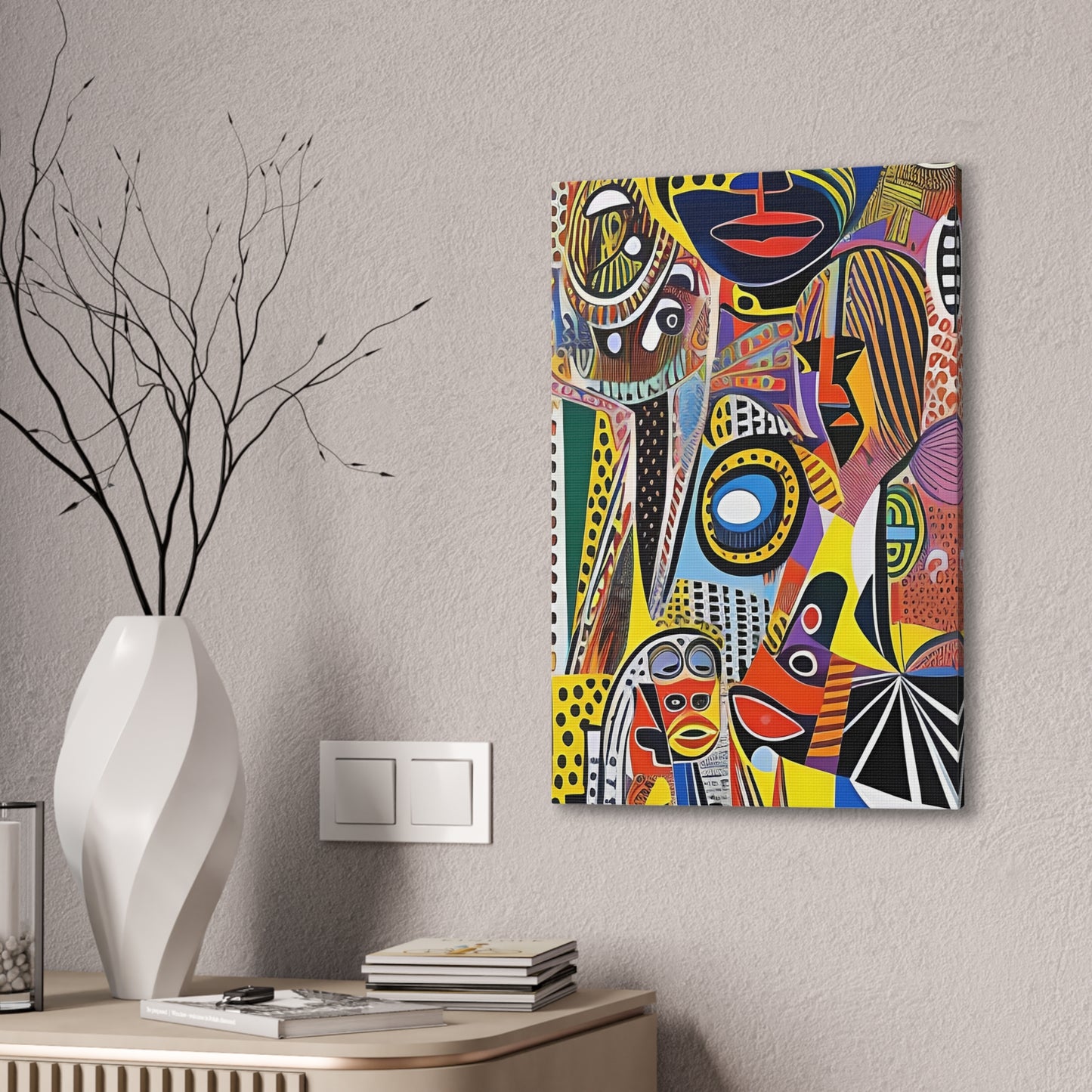 Ase Carnival Stretched Canvas Wall Art