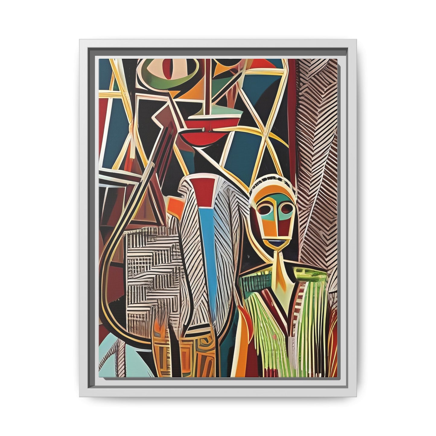 Moya Threads Matte Canvas Wall Art