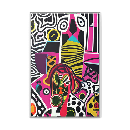 Nzingha Pulse Matte Canvas Wall Art