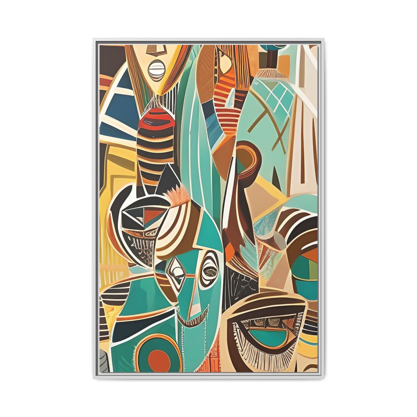 Isimi Flow Matte Canvas Wall Art