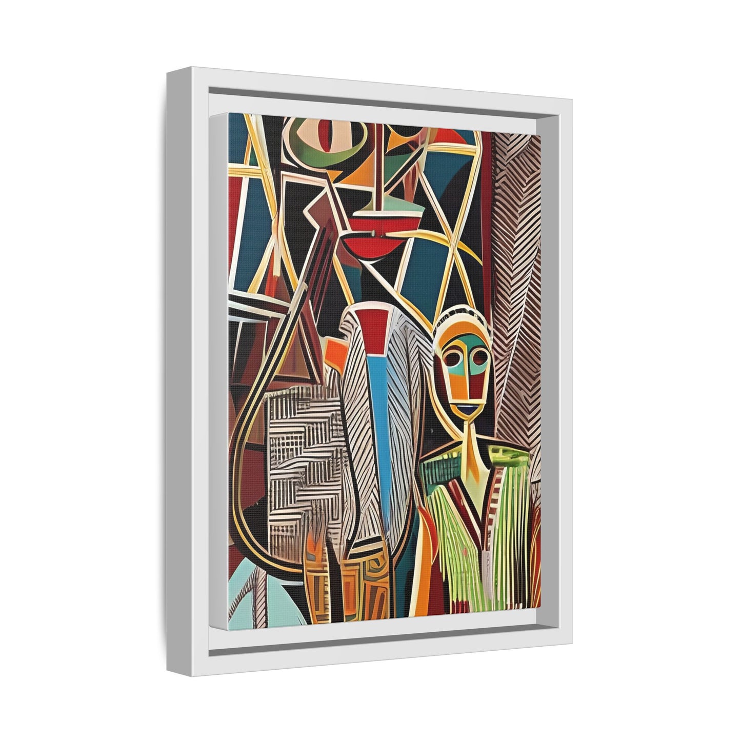 Moya Threads Matte Canvas Wall Art