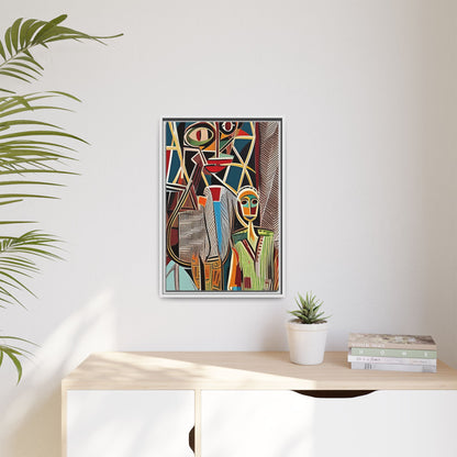 Moya Threads Matte Canvas Wall Art