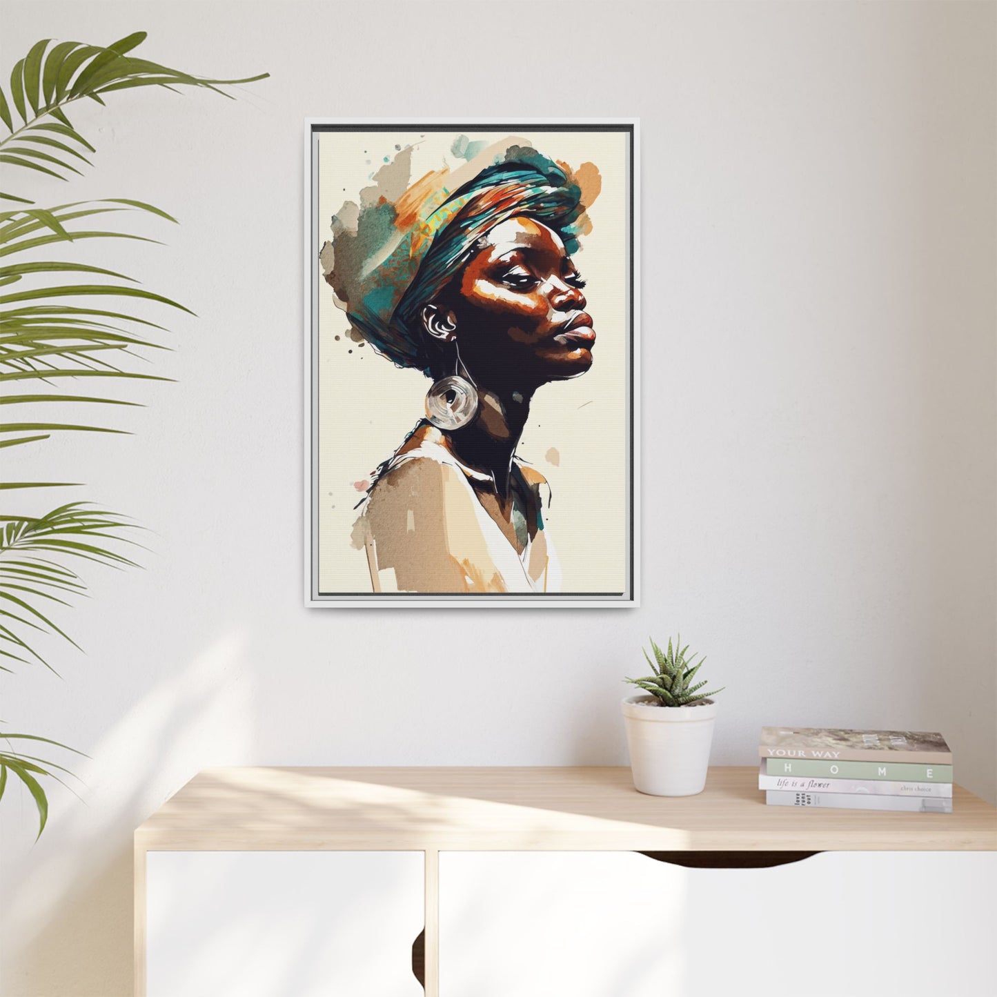 Desert Grace Matte Canvas Print