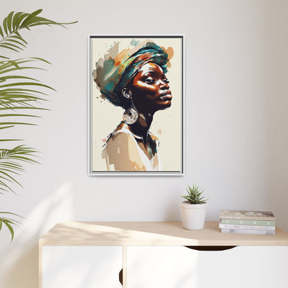 Desert Grace Matte Canvas Print
