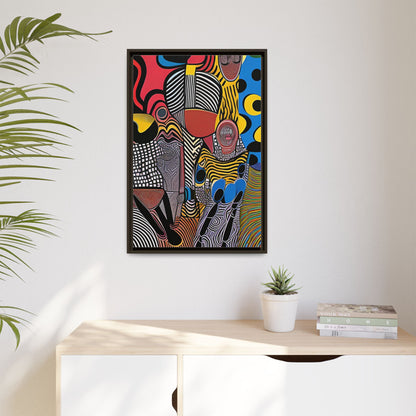 Luba Current Matte Canvas Wall Art