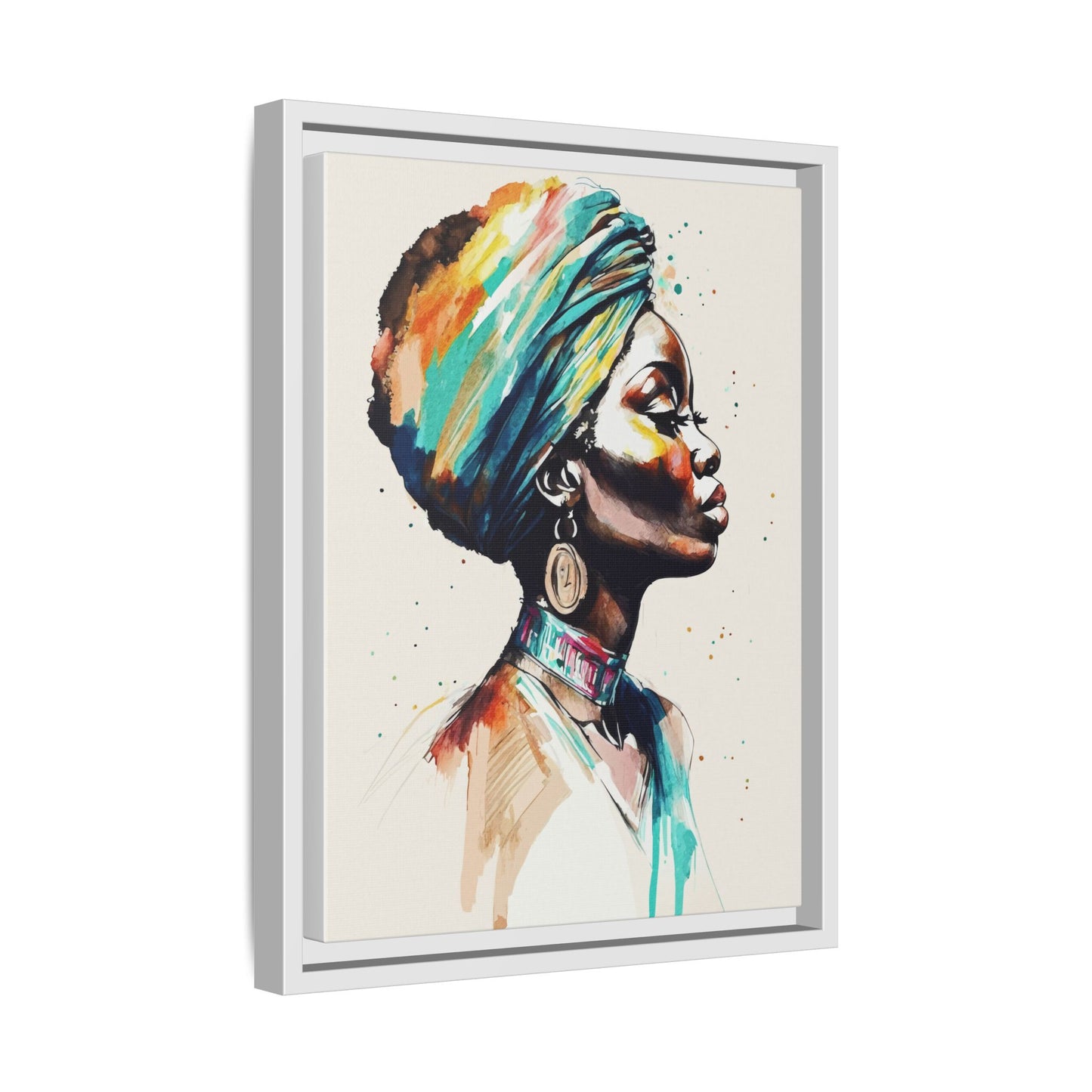 Nile Whisper Matte Canvas Print