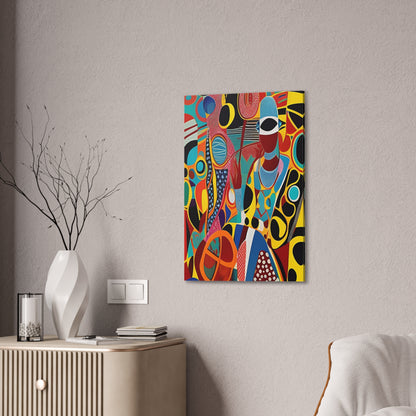 Ajora Veil Stretched Canvas Wall Art
