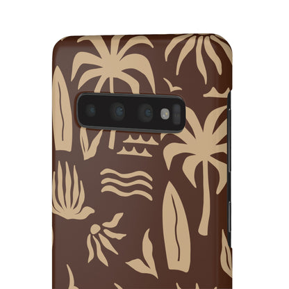 Vintage Tropical Snap Case for Samsung Phone