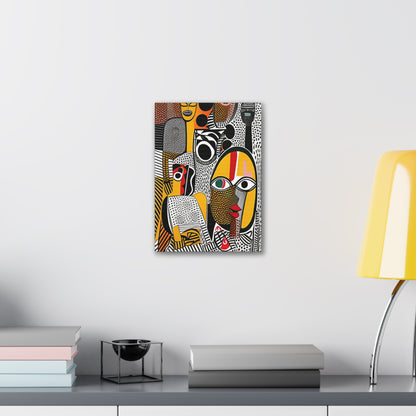 Oju Oracle Stretched Canvas Wall Art