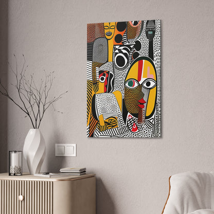 Oju Oracle Stretched Canvas Wall Art