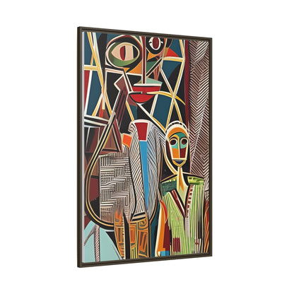 Moya Threads Matte Canvas Wall Art