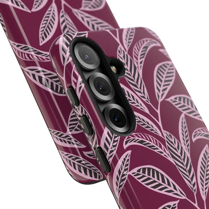 Foliage Symphony Tough Case for Samsung Phone